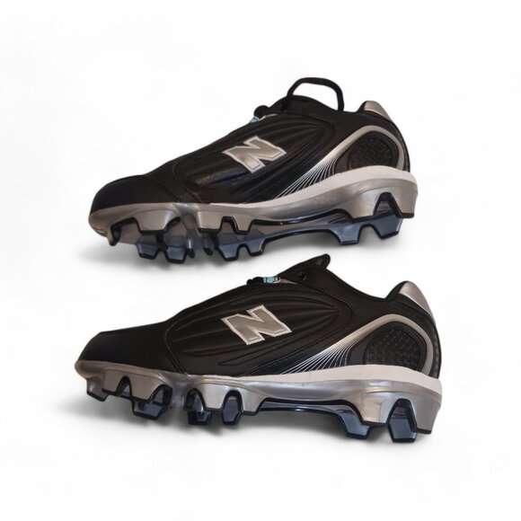 New Balance Womens Silver and Black Field Sport Cleats WF600LK Size 6.5 B - Picture 6 of 12